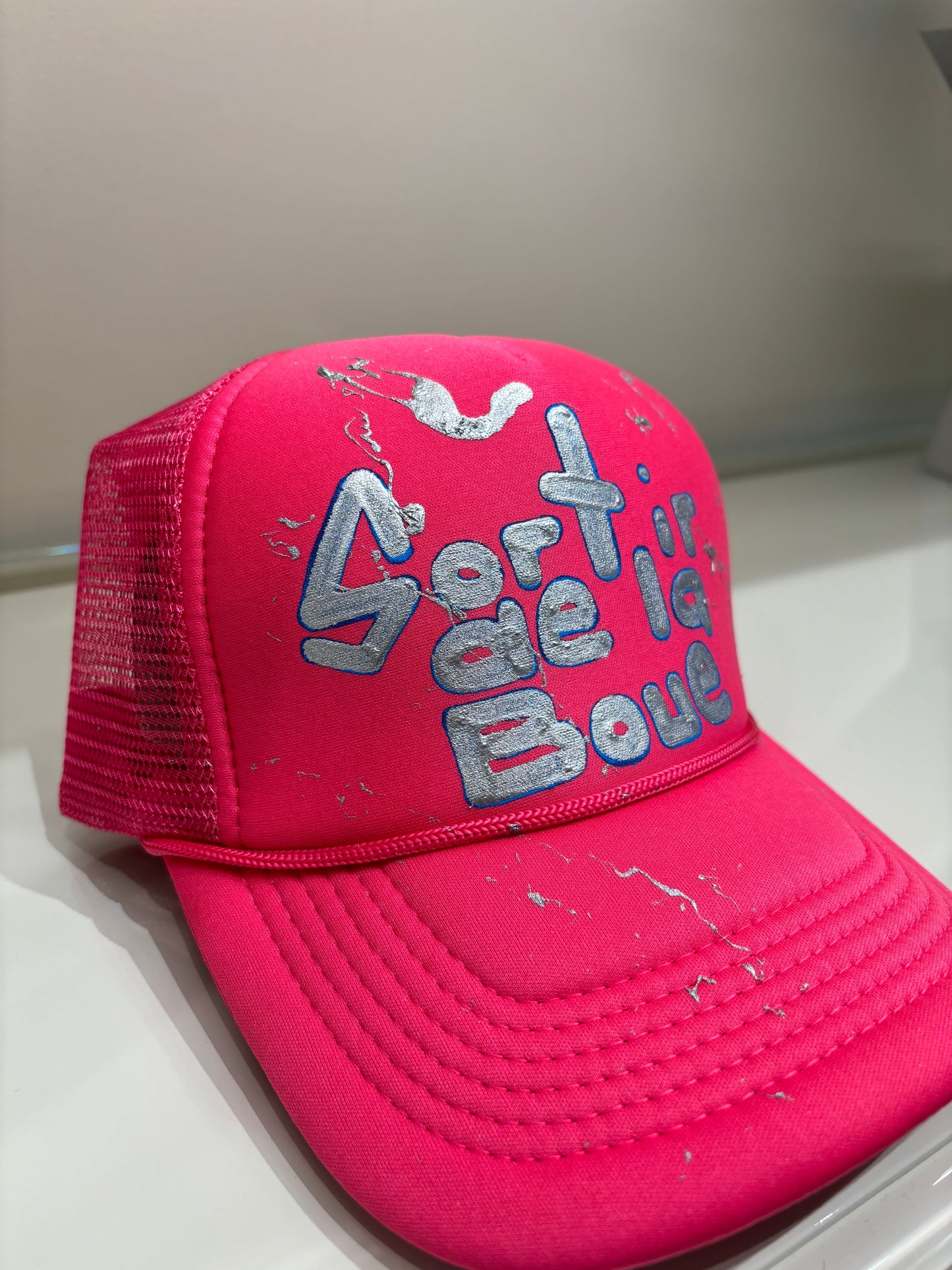 Hot Pink Trucker