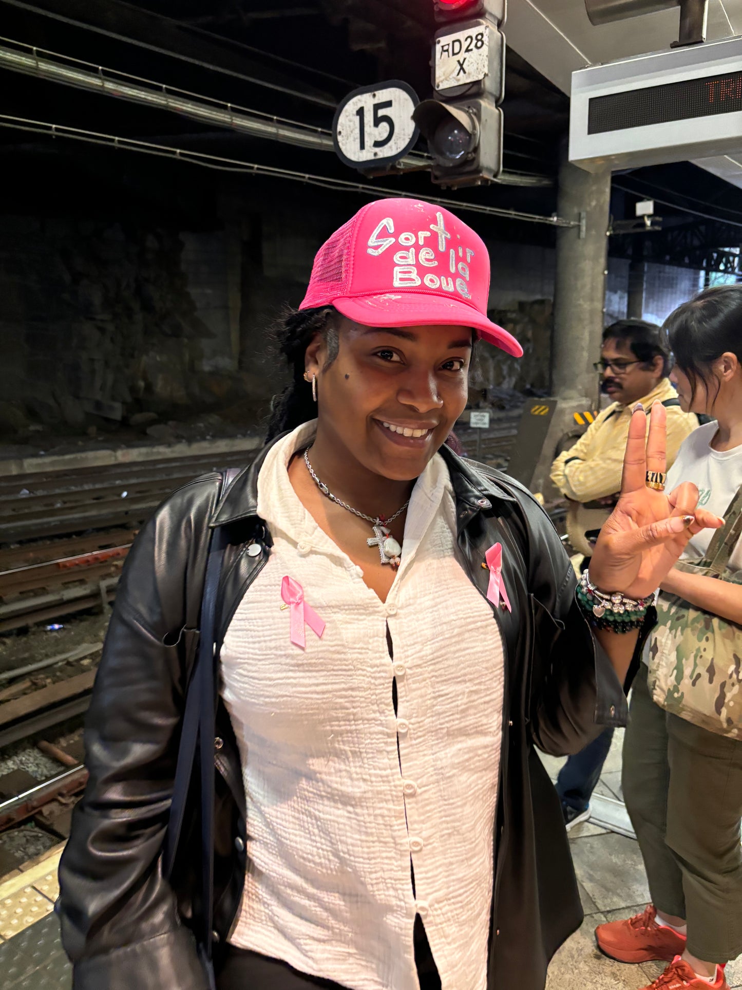 Hot Pink Trucker