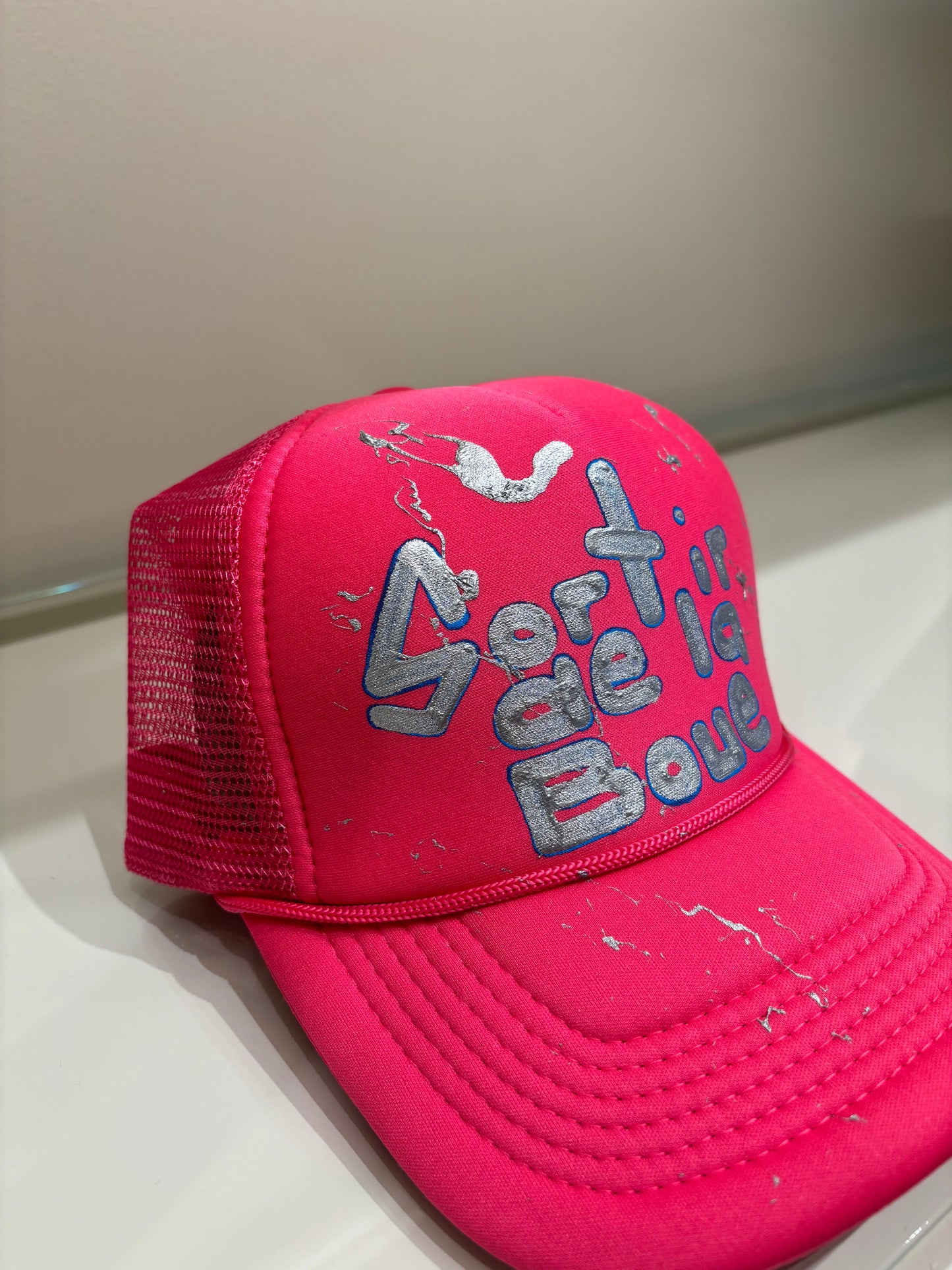 Hot Pink Trucker